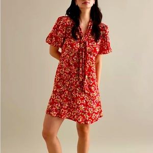 Anthropologie Floral Dress